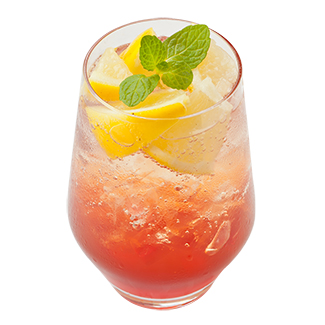 ピンクグレープティーソーダ