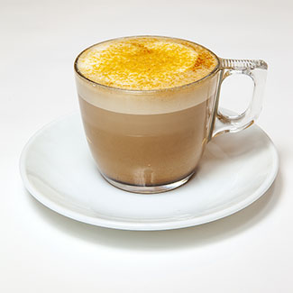 ほうじ茶きな粉カプチーノ