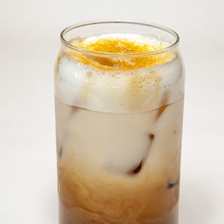 アイスほうじ茶きな粉カプチーノ