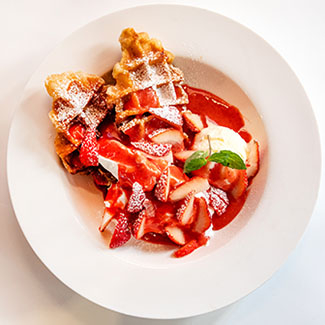 いちごクロッフル