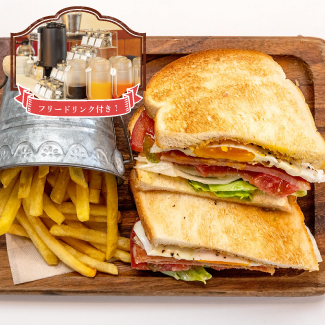 本日のサンドイッチランチ