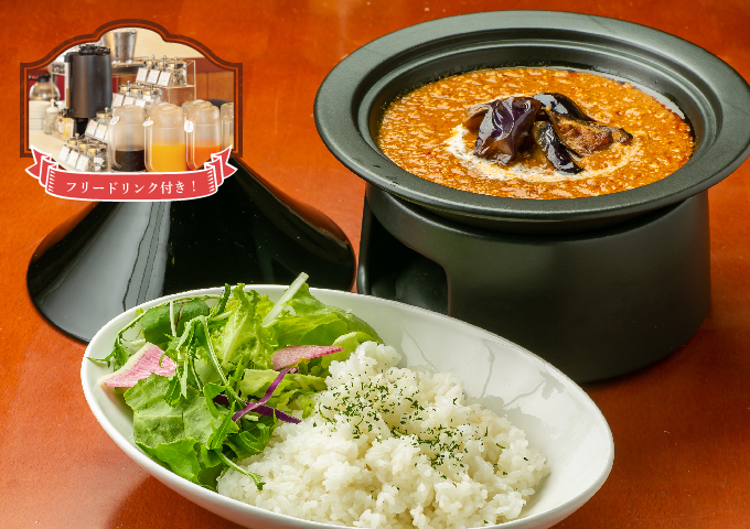 無添加カレーランチ